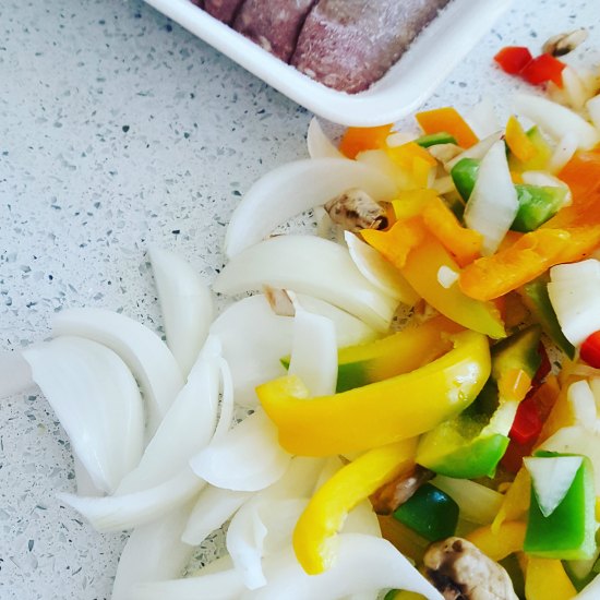 Best Slow Cooker Sausage Peppers and Onions