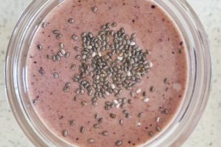 Pineapple Blueberry Recovery Smoothie on Food Wine Sunshine and Cooking