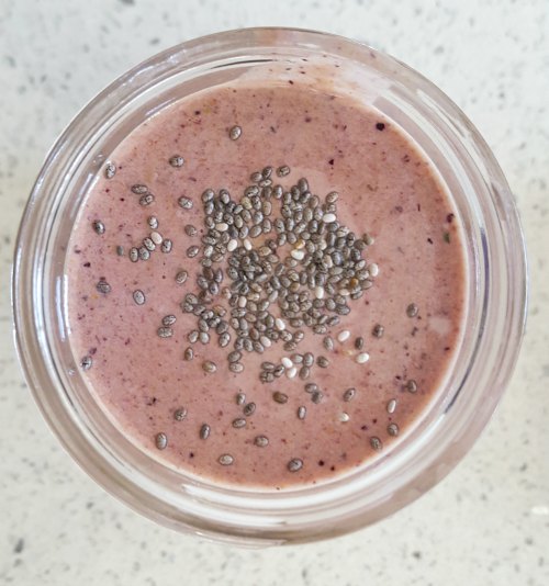 Pineapple Blueberry Recovery Smoothie on Food Wine Sunshine and Cooking