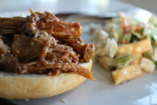 Slow Cooker Pulled Pork on Food Wine Sunshine and Cooking