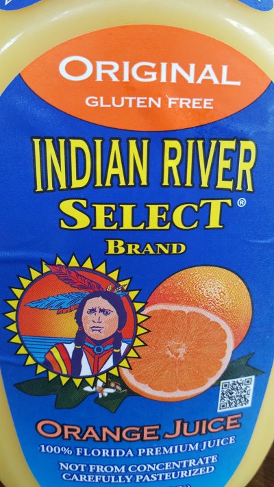 Indian River Select Orange Juice in smoothie