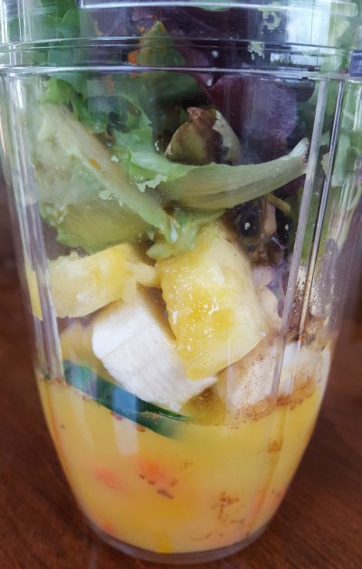 Power Tropical Smoothie Recipe 