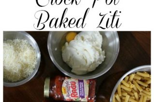 Crock Pot Baked Ziti Recipe on Food Wine Sunshine and Cooking