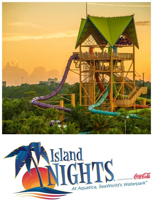 Aquatica Island Nights on Food Wine Sunshine