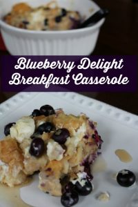 Blueberry Breakfast Casserole on Food Wine Sunshine and Cooking