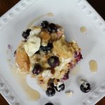 Blueberry Breakfast Casserole Recipe on Food Wine Sunshine and Cooking