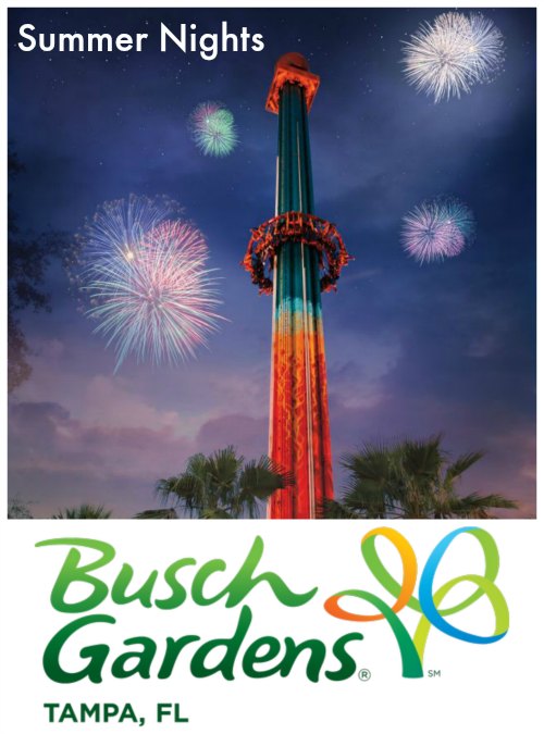 Busch Gardens Summer Nights Busch Gardens Tampa Events Busch