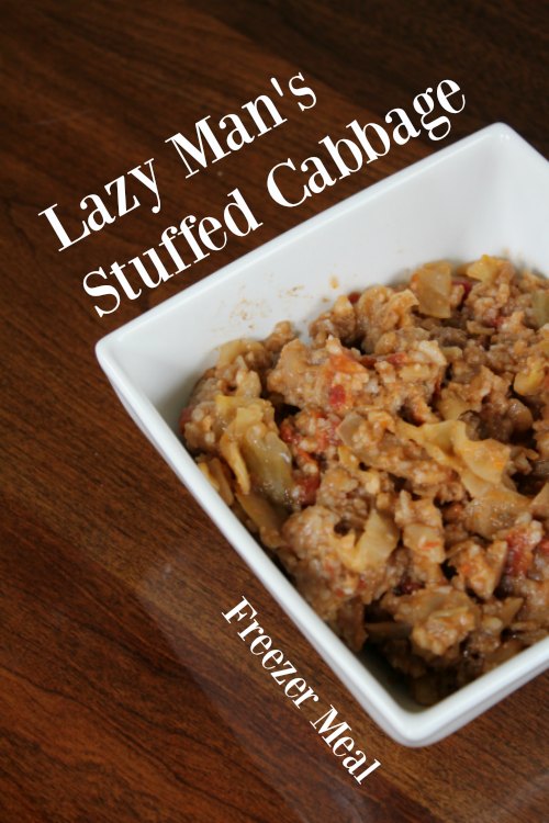 Lazy Man's Stuffed Cabbage