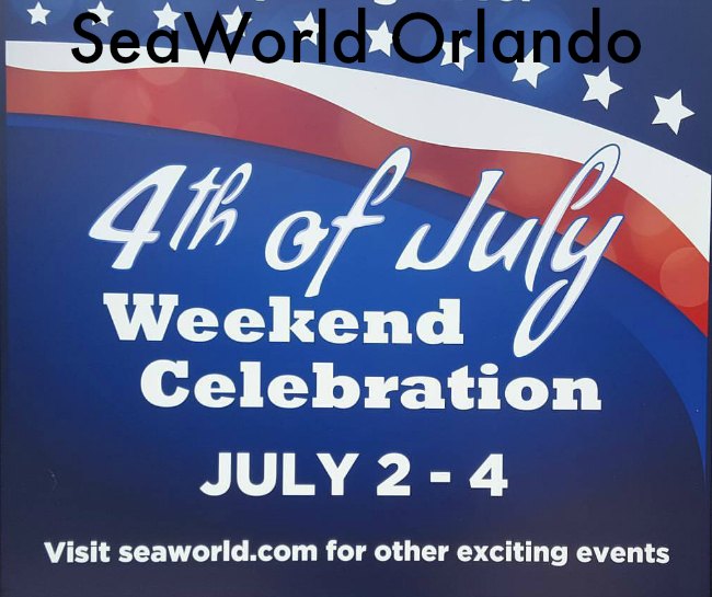 SeaWorld Orlando 4th of July Celebration on Food Wine Sunshine
