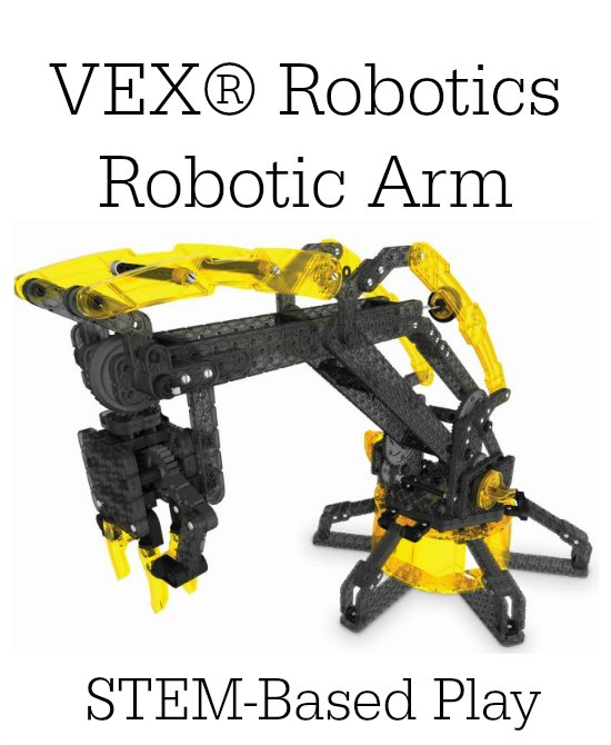 VEX® Robotics Robotic Arm - STEM-Based Play on Food Wine Sunshine