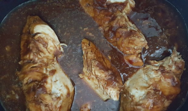 Easy Slow Cooker BBQ Chicken