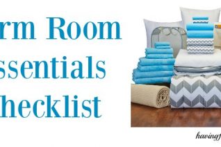 Dorm Room Essentials on Food Wine Sunshine
