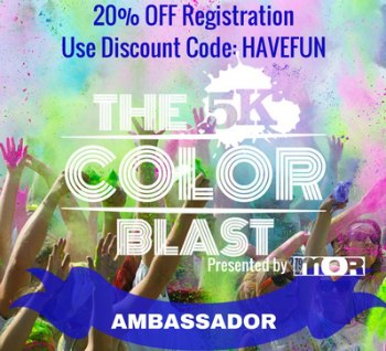 5k Color Blast Discount Code HAVEFUN