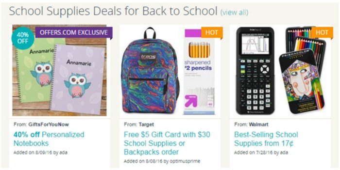 How to save on last minute back to school shopping