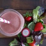 Sweet Beet and Greens Power Smoothie on Food Wine Sunshine and Cooking