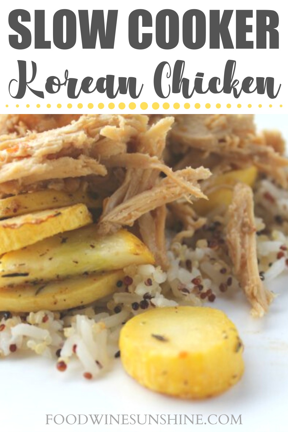 Best Slow Cooker Korean Chicken