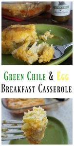 Green Chile and Egg Breakfast Casserole Recipe on Food Wine Sunshine