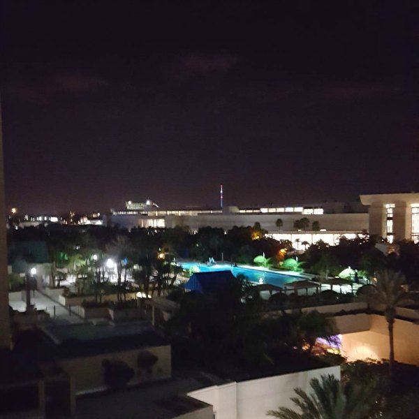 The view from Hyatt Regency Orlando rooms