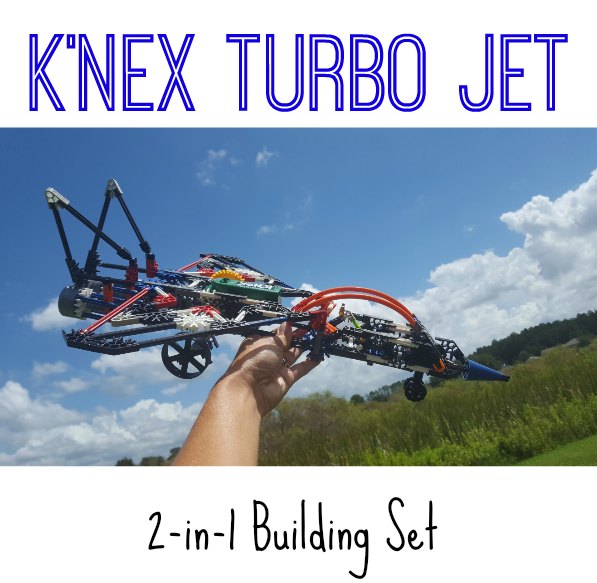 K'NEX Turbo Jet Building Set on Food Wine Sunshine and Cooking