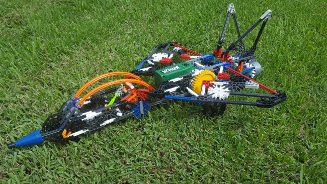 K'NEX Turbo Jet Building Set on Food Wine Sunshine and Cooking