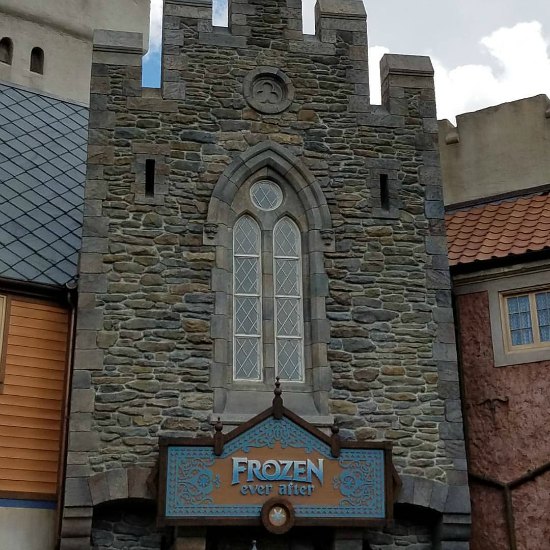 Frozen ever after ride in Epcot