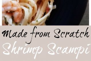 Made From Scratch Shrimp Scampi in 10 Minutes on Food Wine Sunshine