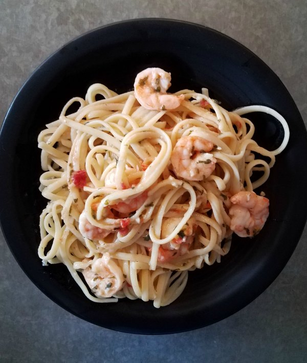 Made From Scratch Shrimp Scampi in 10 Minutes on Food Wine Sunshine