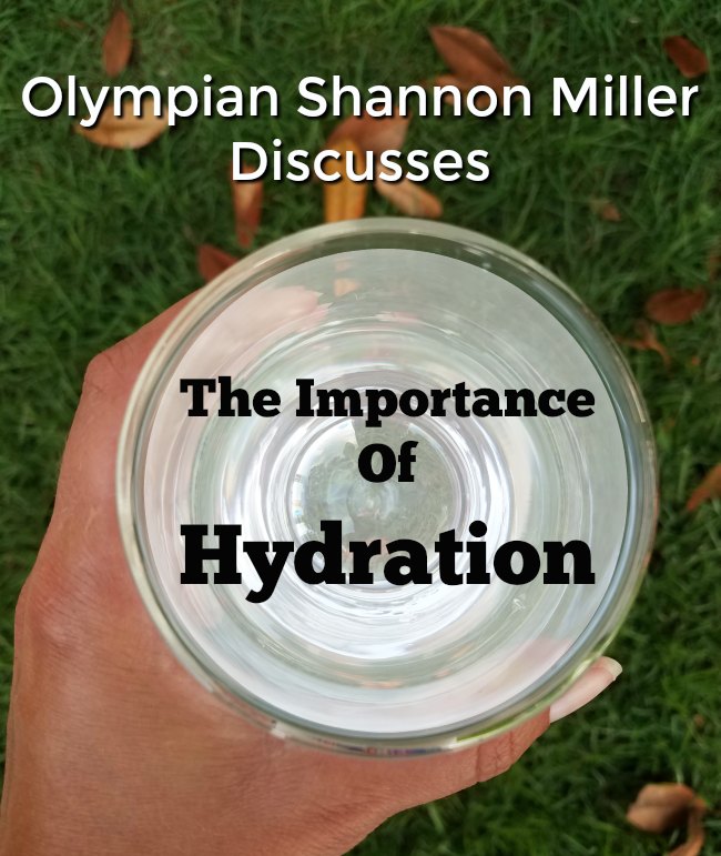 Olympian Shannon Miller Discusses The Importance Of Hydration on Food Wine Sunshine