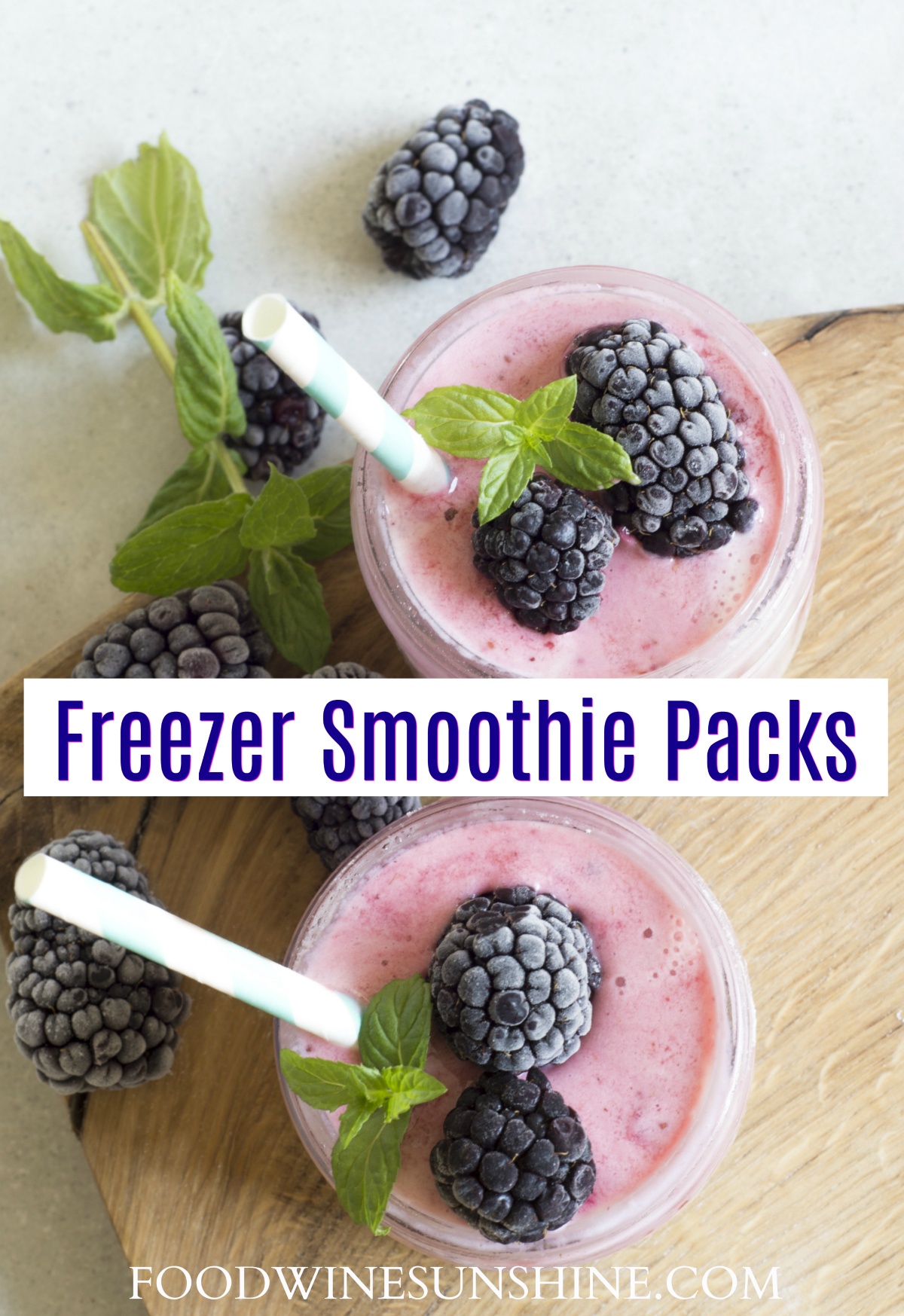 Freezer Smoothie Packs