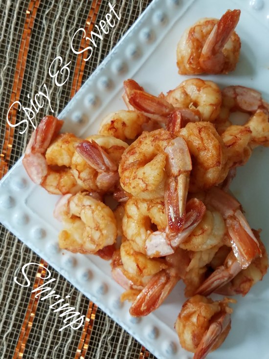 Easy Sweet & Spicy Shrimp