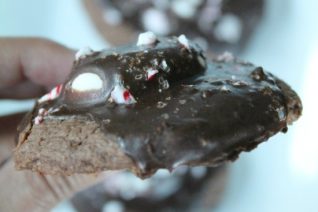 Recipe for Hot Chocolate Cookies on Food Wine Sunshine