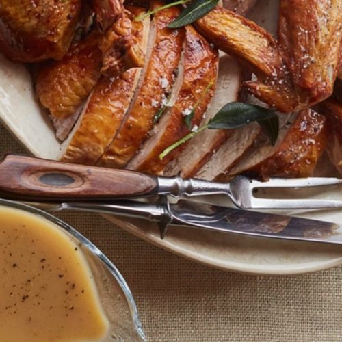 Curtis Stone's Turkey with Sage-Brown Butter Recipe Featured on Food Wine Sunshine