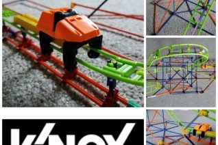 Get Rolling With K'NEX Infinite Journey Roller Coaster Building Set on Food Wine Sunshine