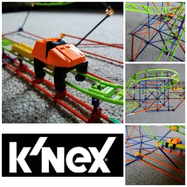 Get Rolling With K'NEX Infinite Journey Roller Coaster Building Set on Food Wine Sunshine