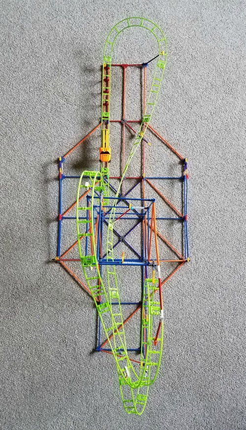 Get Rolling With K'NEX Infinite Journey Roller Coaster Building Set on Food Wine Sunshine