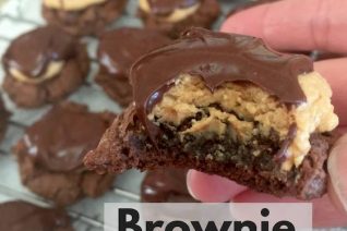 Brownie Buckeye Cookies Recipe on Food Wine Sunshine