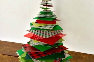 Christmas Tree Craft on Food Wine Sunshine