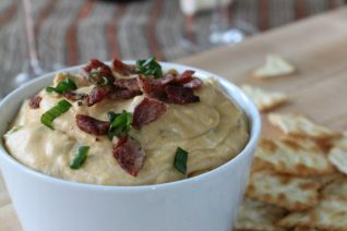 How To Make A Divining Pumpkin and Bacon Dip Appetizer on Food Wine Sunshine