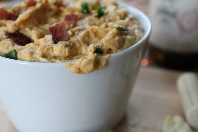 How To Make A Divining Pumpkin and Bacon Dip Appetizer on Food Wine Sunshine