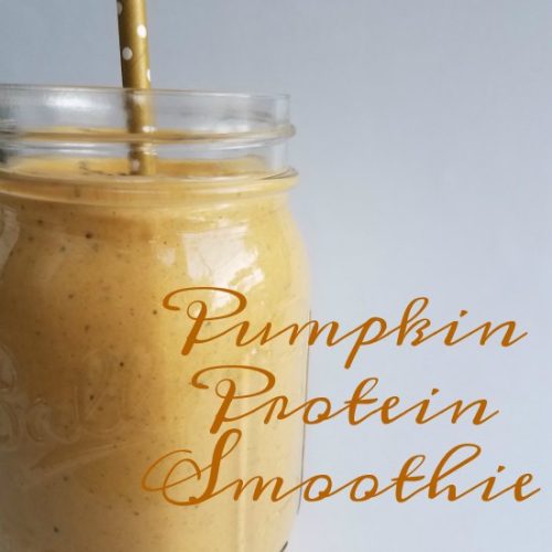 Pumpkin Protein Smoothie