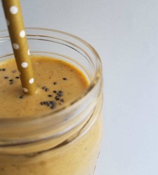 Protein Smoothie with pumpkin