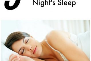 Tips For A Good Night's Sleep on Food Wine Sunshine