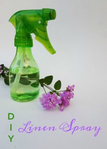 DIY Linen Spray with Essential Oils on Food Wine Sunshine