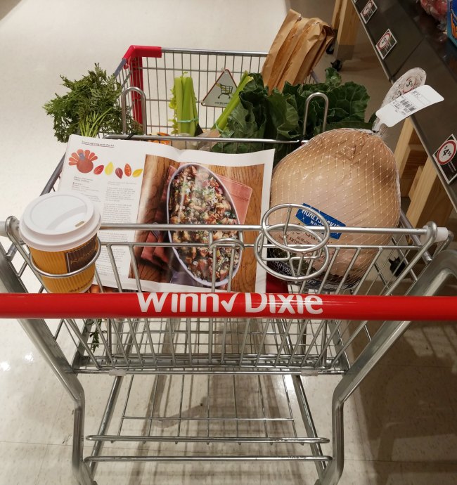 Winn Dixie shopping cart