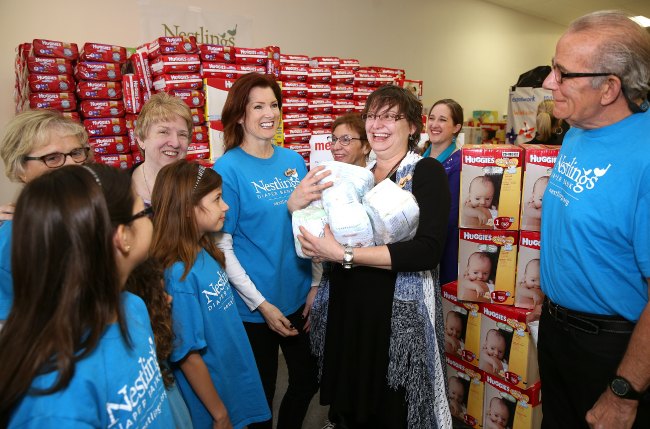 Huggies No Baby Unhugged Program Helps Fight Diaper Need on Food Wine Sunshine