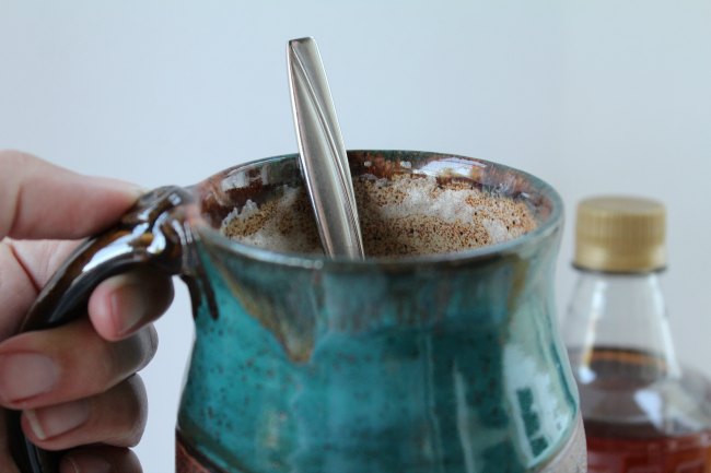 How To Make a Chestnut Praline Latte at Home on Food Wine Sunshine