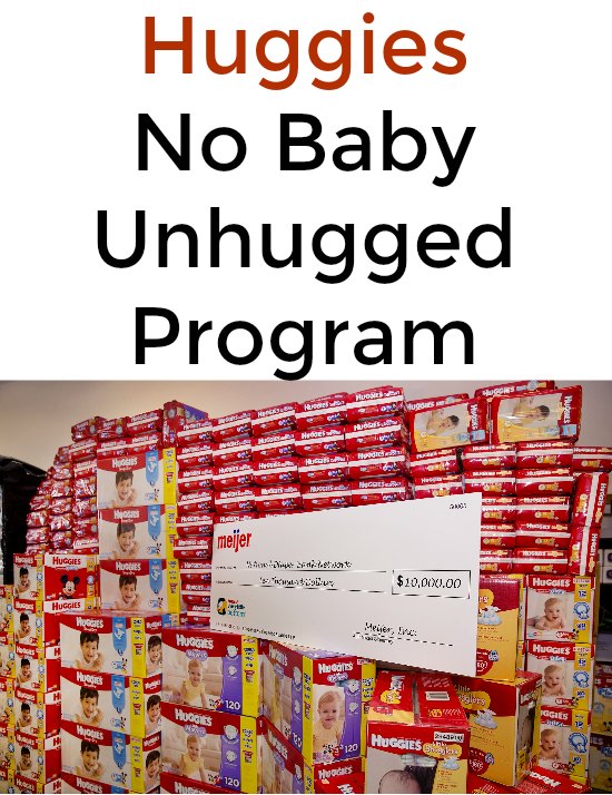 Huggies No Baby Unhugged Program Helps Fight Diaper Need on Food Wine Sunshine