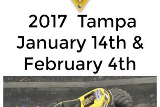 Monster Jam 2017 Rolls Into Tampa January 14th & February 4th