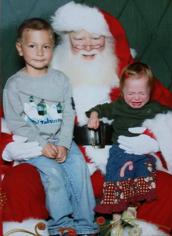 Visiting Santa at Westfield Citrus Park