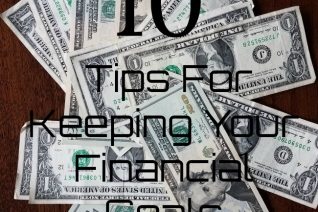 Tips For Keeping Your Financial Goals - Food Wine Sunshine